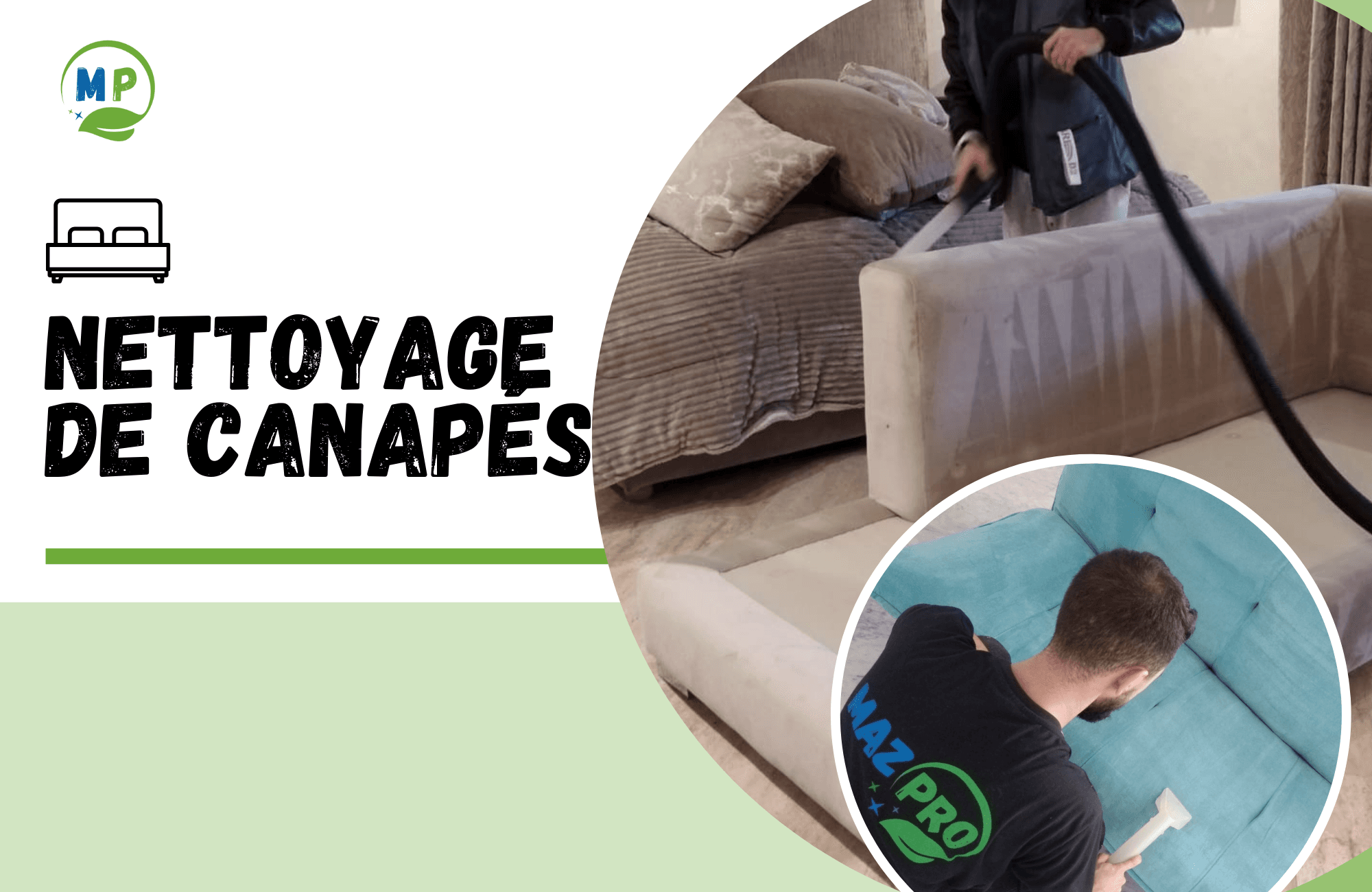 Nettoyage canapés
