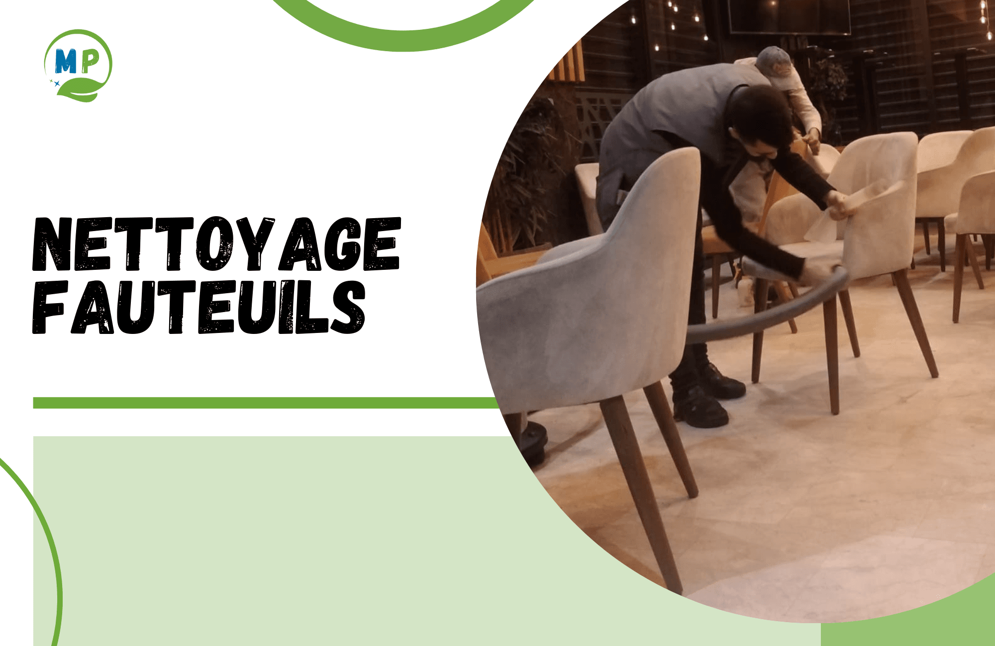 Nettoyage fauteuils